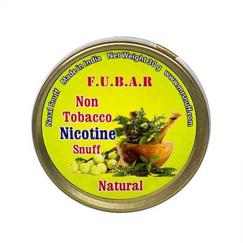 FUBAR Sem Tabaco Nicotina Natural