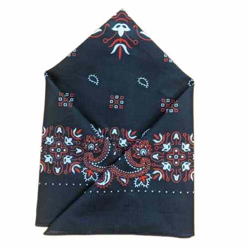 Lenço Wilsons - Paisley Preto