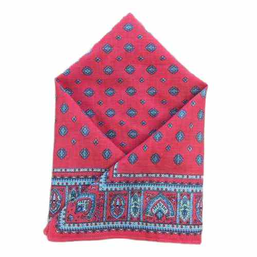 Lenço Wilsons - Red Diamond Paisley